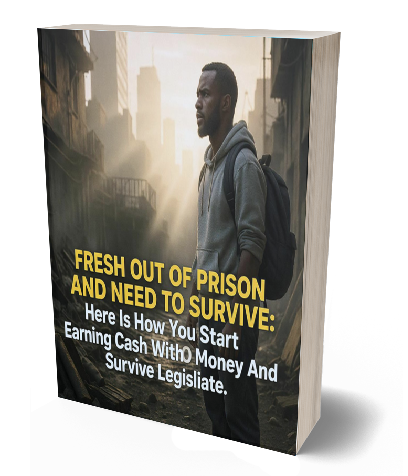 Fresh Out Of Prison And Need To Survive: Here Is How You Start Earning Cash With Absolutely NO Money And Survive Legitimately