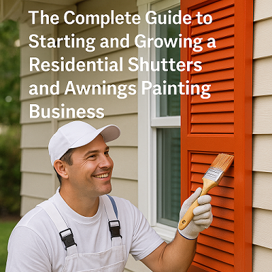 The Complete Guide to Starting and Growing a Residential Shutters and Awnings Painting Business