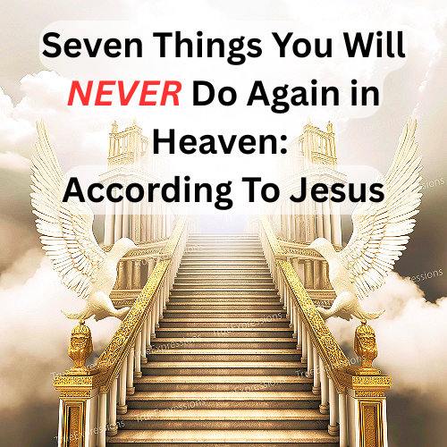 Seven Things You Will NEVER Do Again in Heaven: According To Jesus